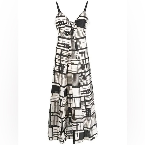 Dkny Dresses & Skirts - DKNY Geometric Spaghetti Strap Dress NWT